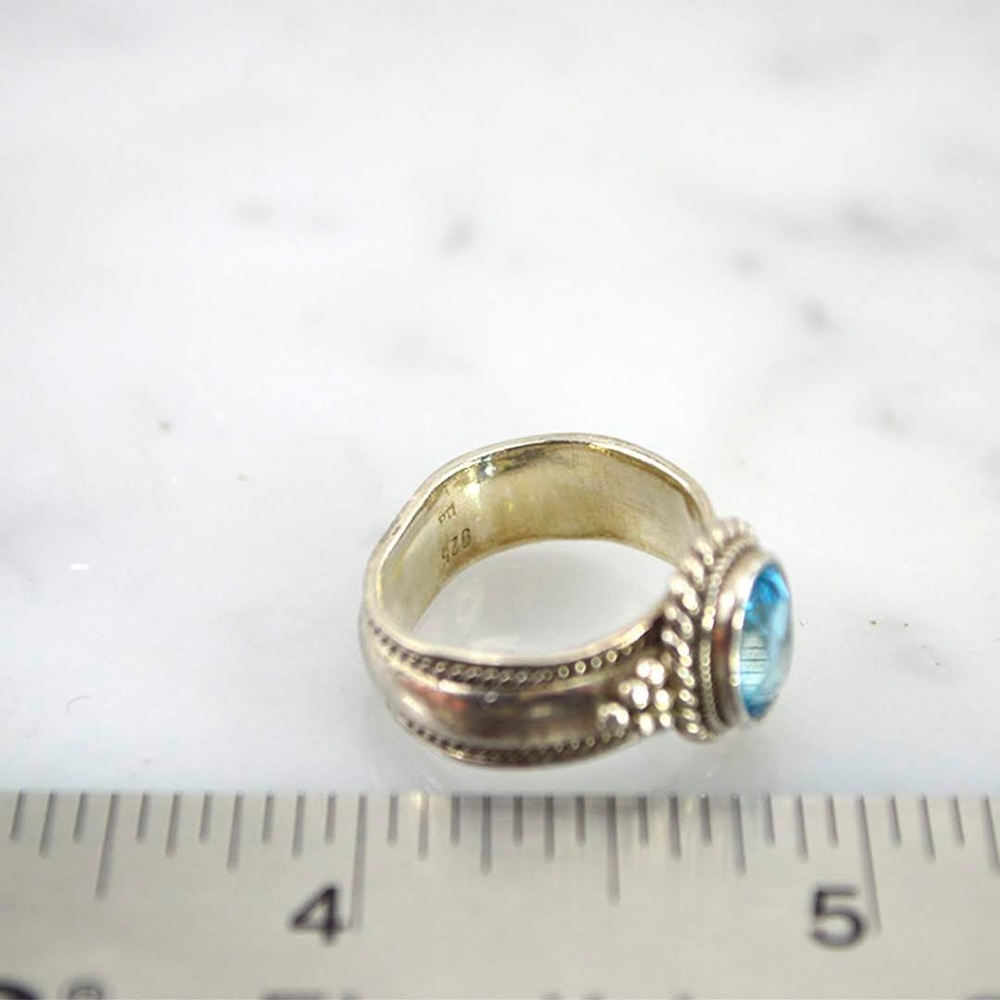 STERLING SILVER RING #163-10 - Picture 4 of 4